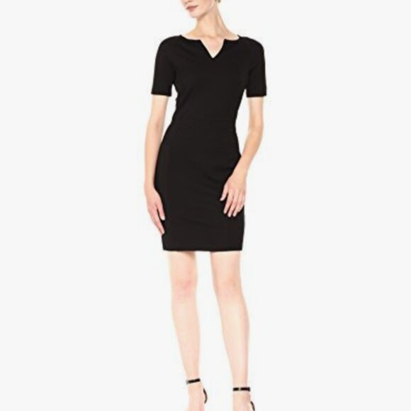 ARMANI EXCHANGE A|X – Short Sleeve V Neck Bodycon Dress – XS - Picture 1 of 5